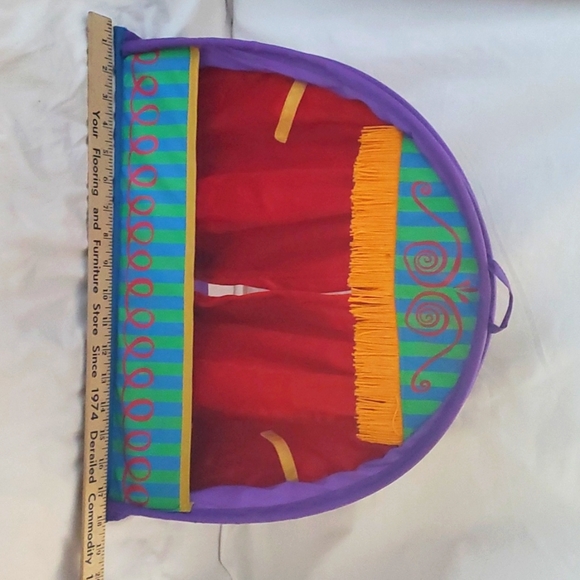 : 11pc Vintage Learning Resources hand puppets and pappa geppetto fabric stage - Picture 3 of 16